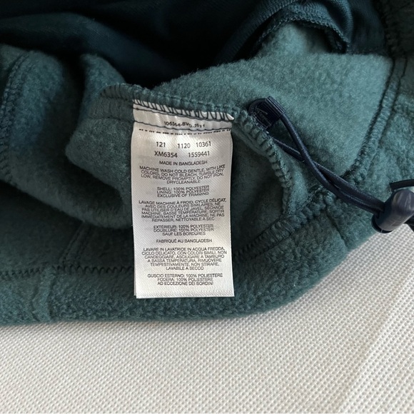 Columbia Men's Fleece Jacket Size XL Green Front Zip Closure Comfy Soft - Picture 9 of 9